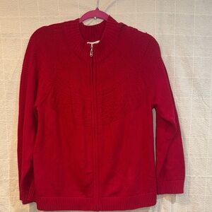 Christopher & Banks Vibrant Red Women's sweater